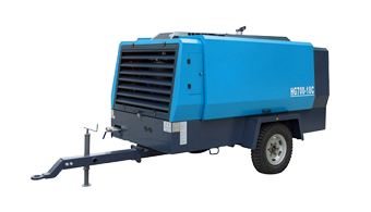 Portable screw air compressor
